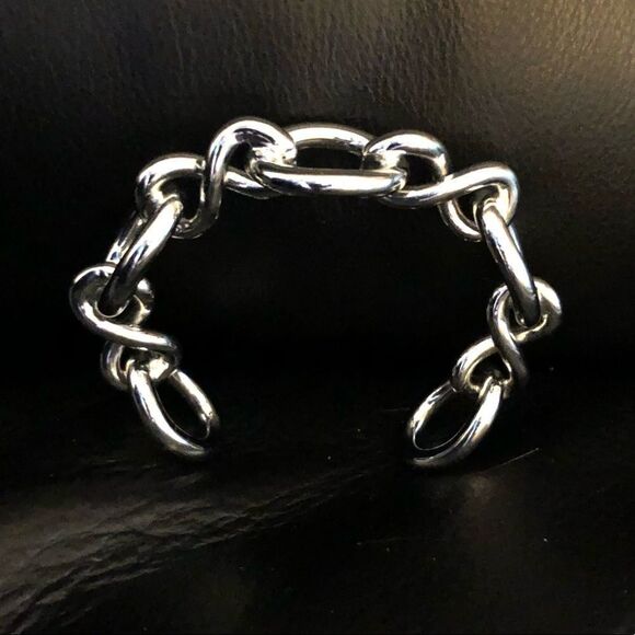 Jewelry - Infinity Cuff Bracelet Stainless Steel